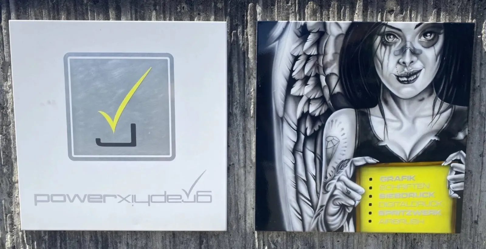 powergraphix beschriftungen