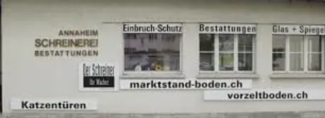 Annaheim Schreinerei GmbH + Bestattungsdienst Burgdorf