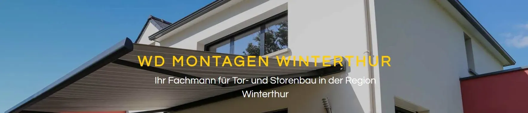 WD Montage Tor- und Storenbau