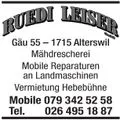 Leiser Ruedi Gmbh