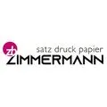 Zimmermann Satz Druck Papier