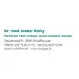 Dr. med. Reilly Isabel
