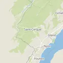 Kartensicht auf die Schweiz