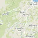 Kartensicht auf die Schweiz