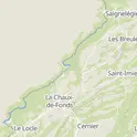 Kartensicht auf die Schweiz