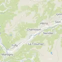 Kartensicht auf die Schweiz