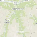Kartensicht auf die Schweiz
