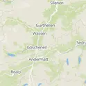 Kartensicht auf die Schweiz