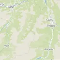 Kartensicht auf die Schweiz