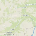 Kartensicht auf die Schweiz