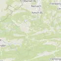 Kartensicht auf die Schweiz