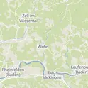 Kartensicht auf die Schweiz