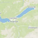 Kartensicht auf die Schweiz