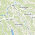 Kartensicht auf die Schweiz