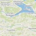Kartensicht auf die Schweiz