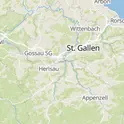 Kartensicht auf die Schweiz