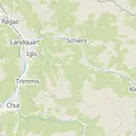 Kartensicht auf die Schweiz